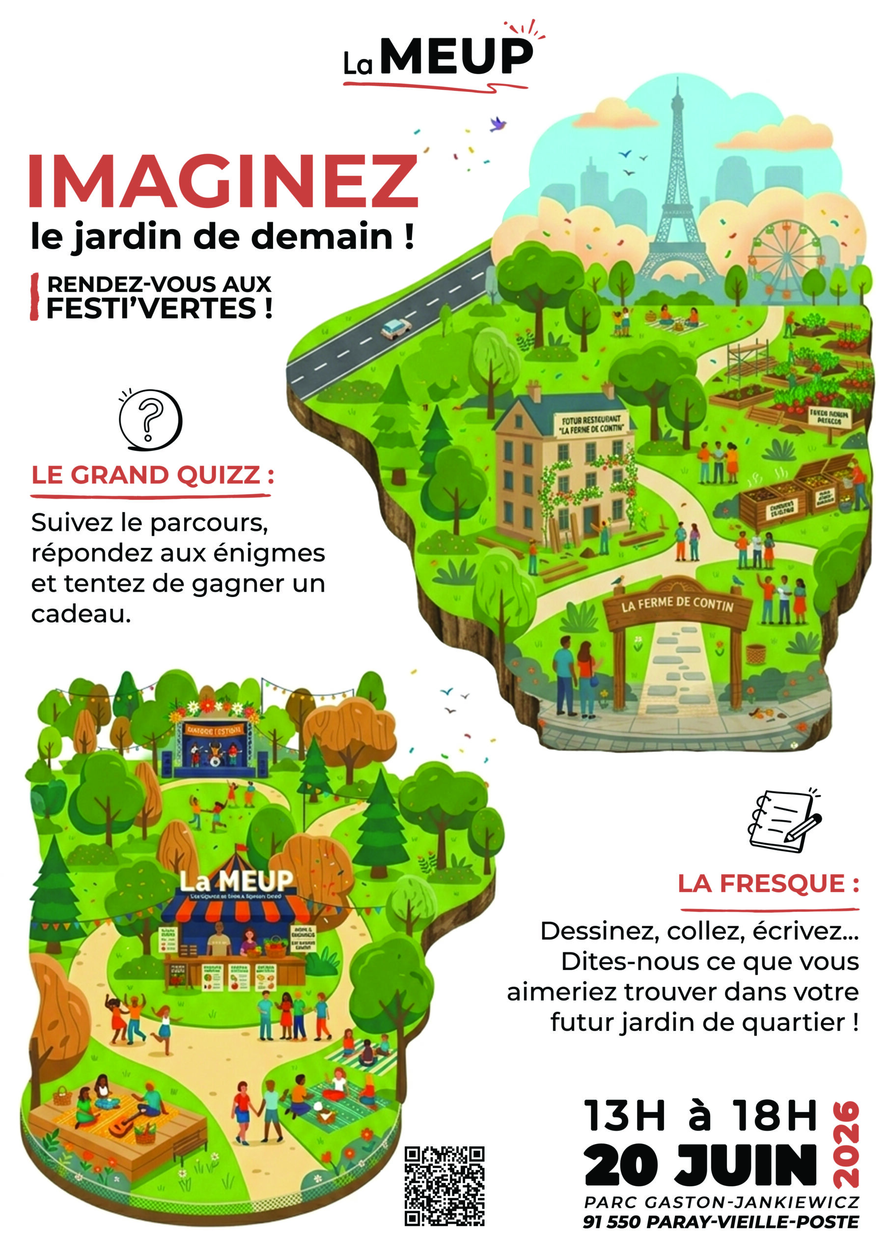 Festi'Vertes 2026 : Retrouvez La MEUP & la Ferme de Contin