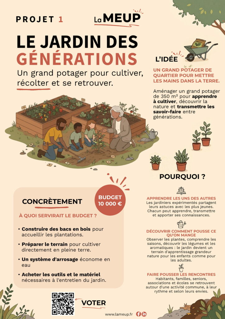 Fiche budget participatifs - Etampes - Jardin - La MEUP